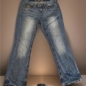Maurice’s Women’s Denim Jeans Size 16 Regular Wide-leg (M16-6)